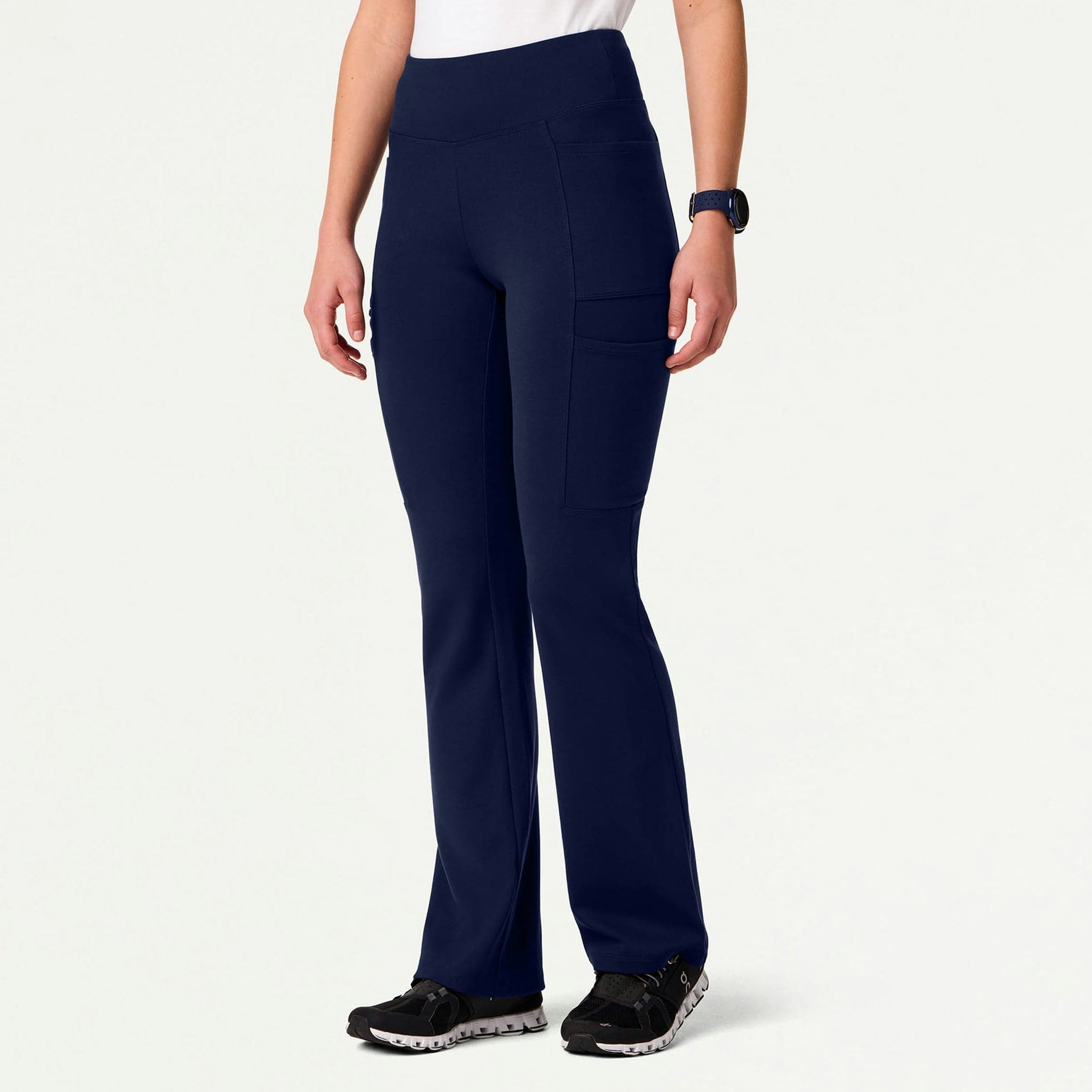 Perri UltraSOFT™ Yoga Scrub Pant - Midnight Navy