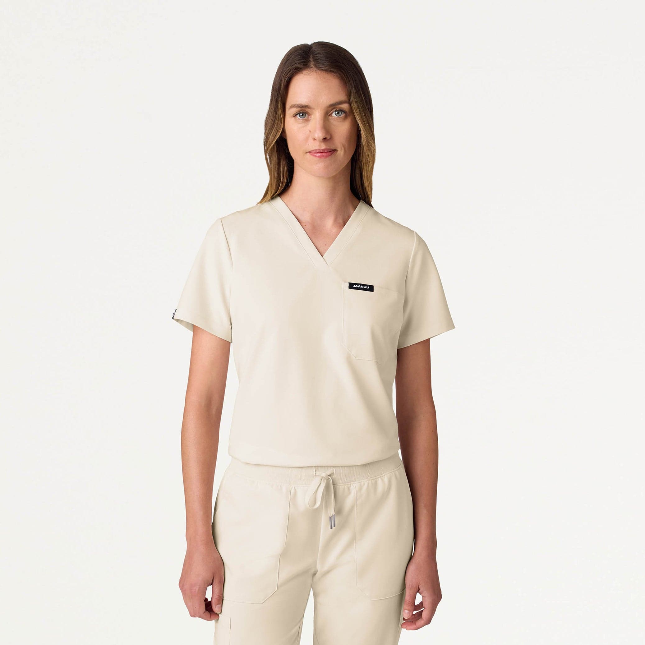Rhena Slim Essential 1-Pocket Scrub Top