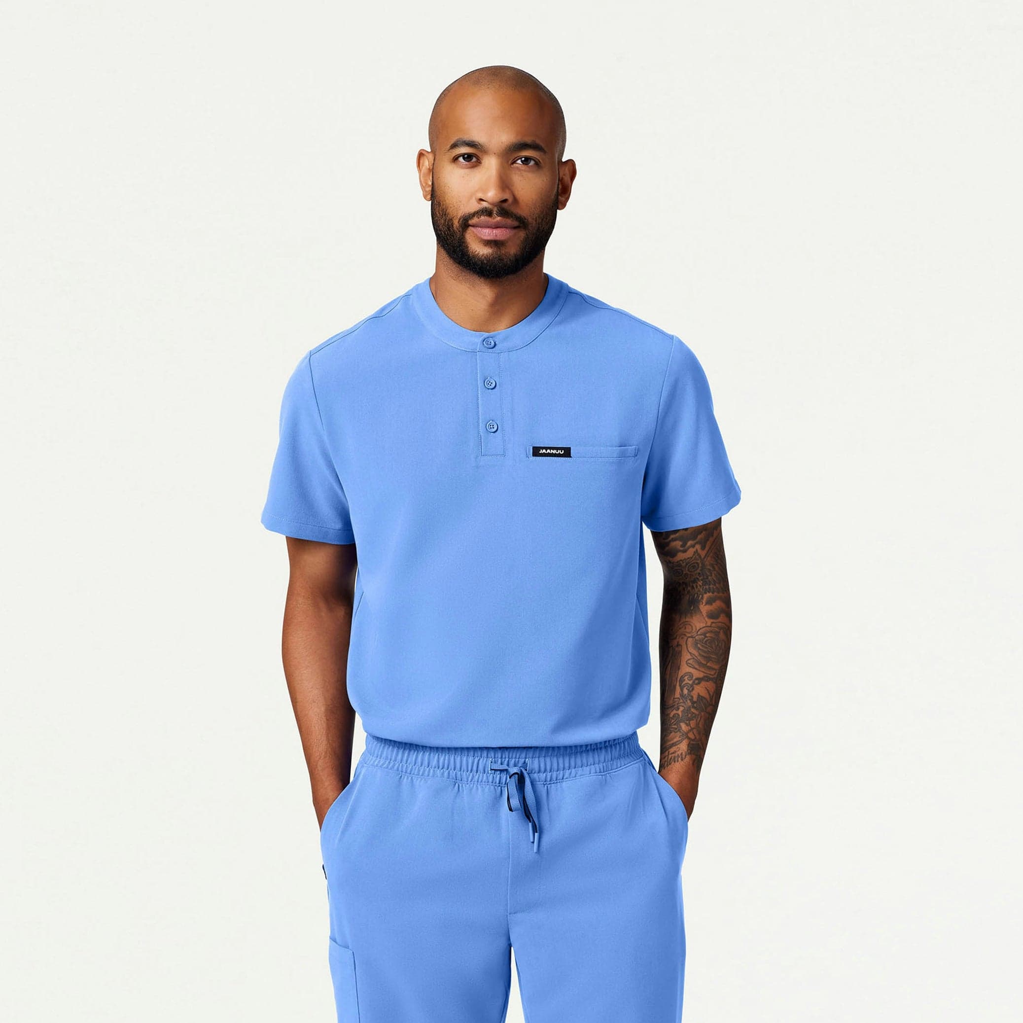 Reeve Henley Scrub Top