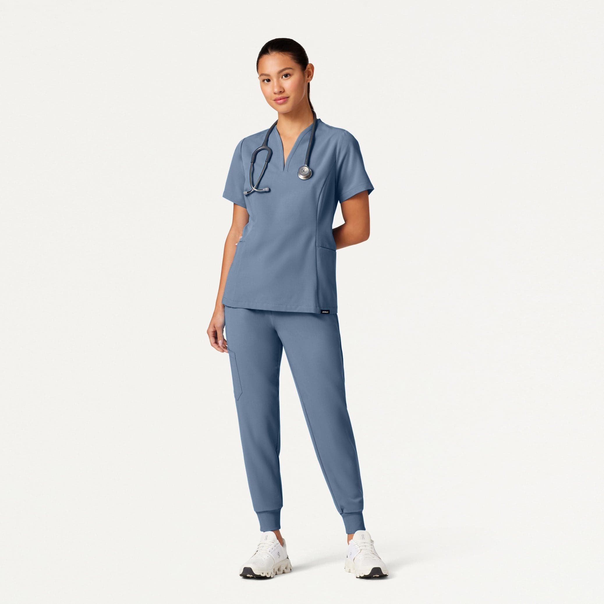The Hourglass Scrub Top